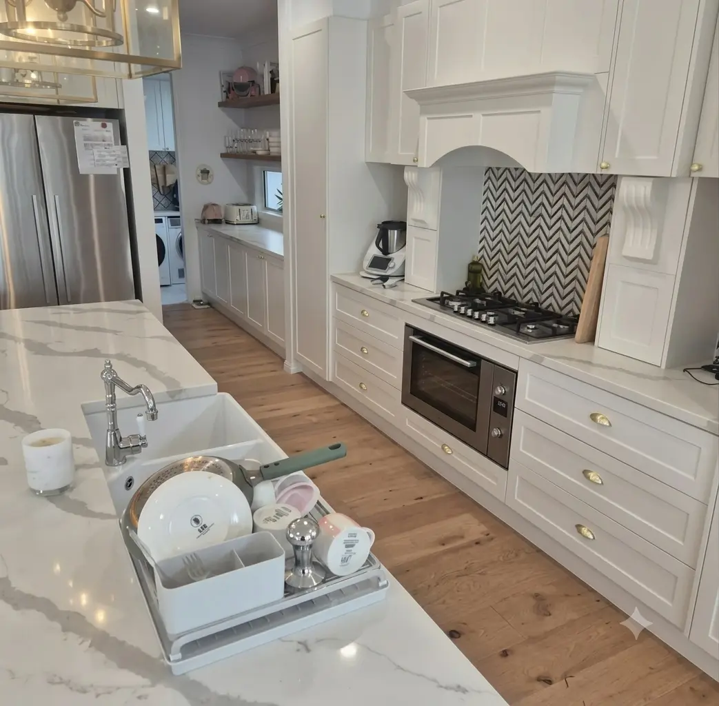 Immaculate kitchen cleaning showcase